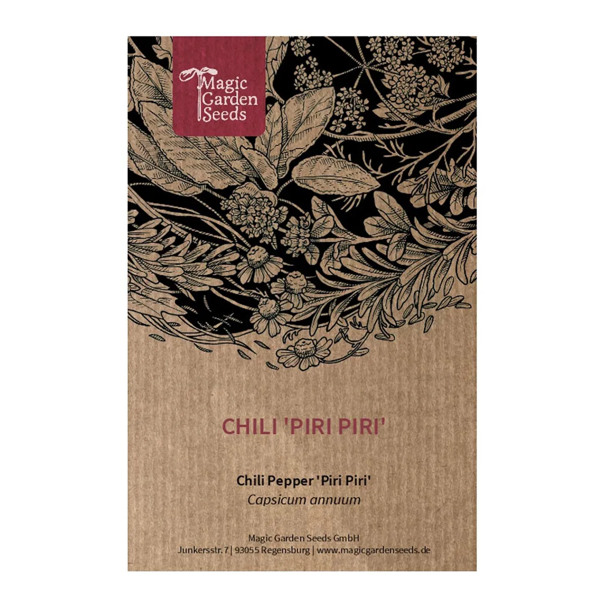 Chili 'Piri Piri' (Capsicum frutescens) Samen