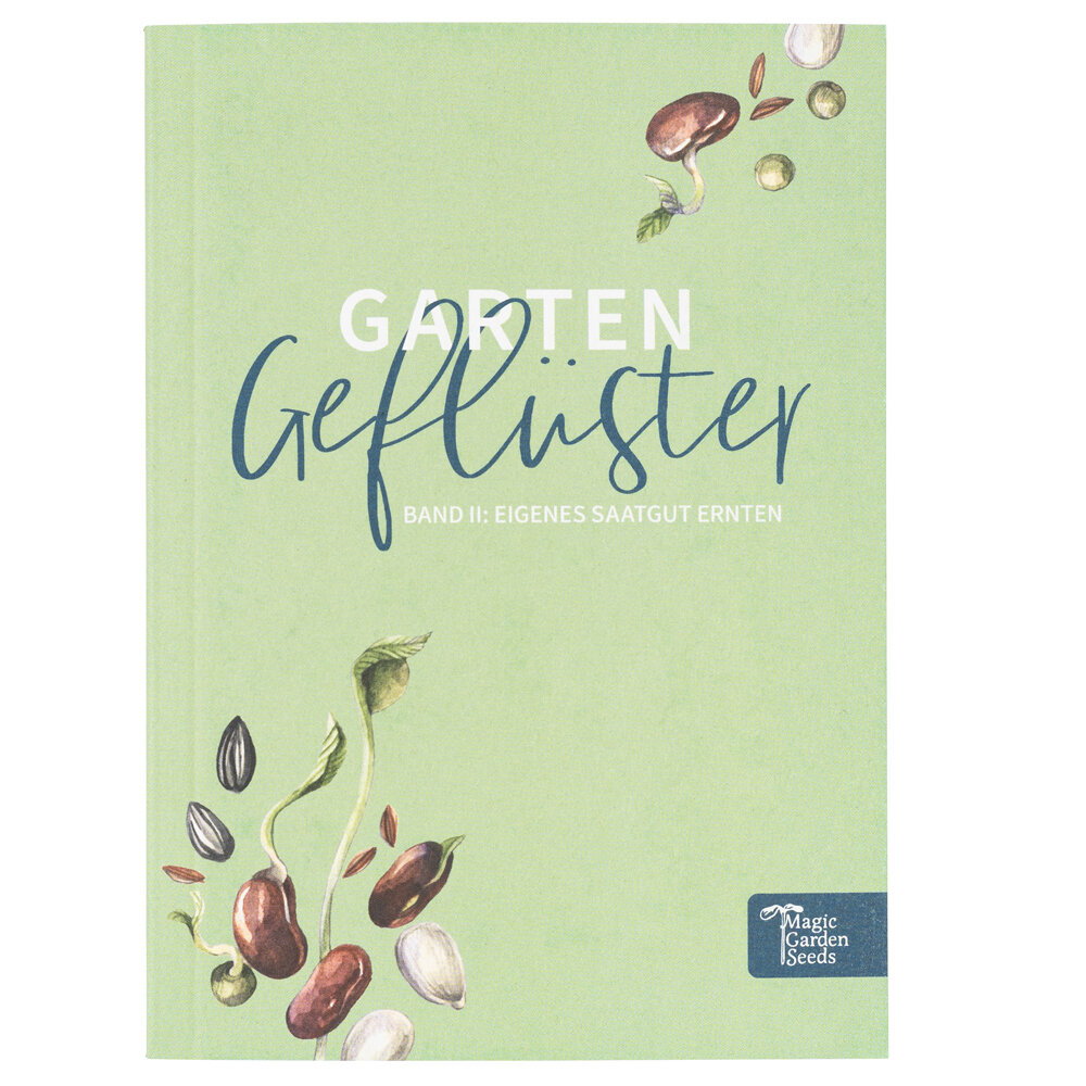 Broschüre Gartengeflüster Band II: Eigenes Saatgut ernten von Magic Garden Seeds