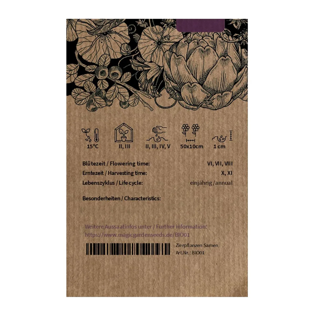 Porree 'Blaugrüner Winter' (Allium porrum) Bio Saatgut