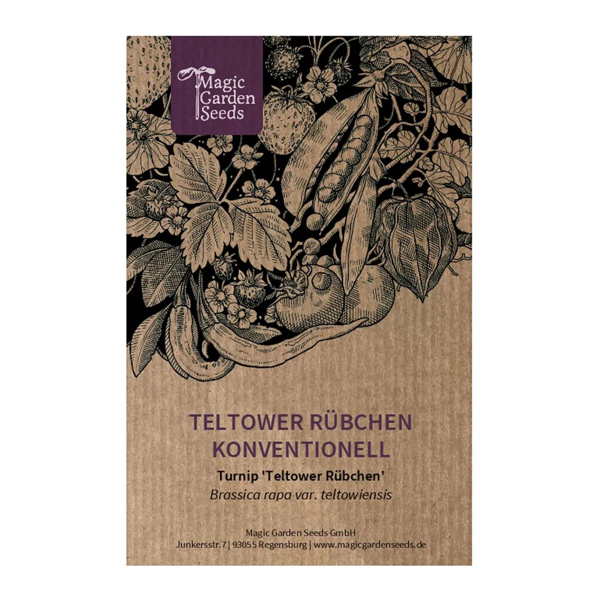 Teltower Rübchen (Brassica rapa var. teltowiensis) Samen