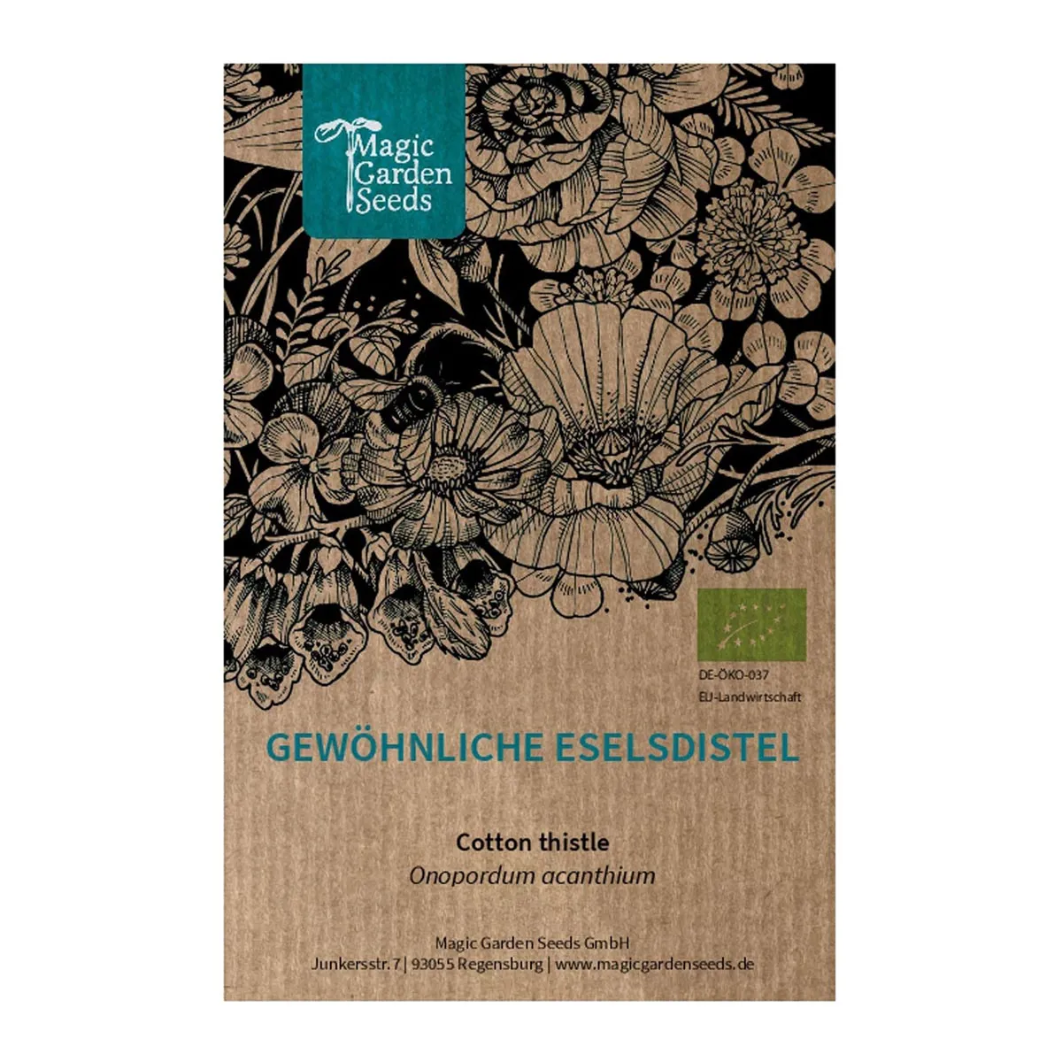 Gewöhnliche Eselsdistel (Onopordum acanthium) Bio Saatgut