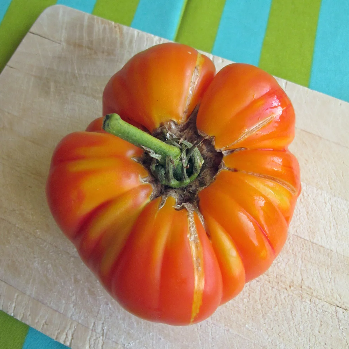 Fleischtomate 'Ananas' (Solanum lycopersicum) Samen