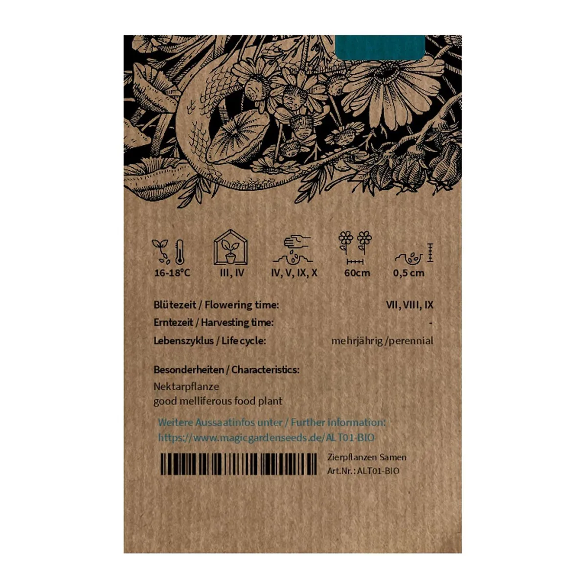 Echter Eibisch (Althaea officinalis) Samen